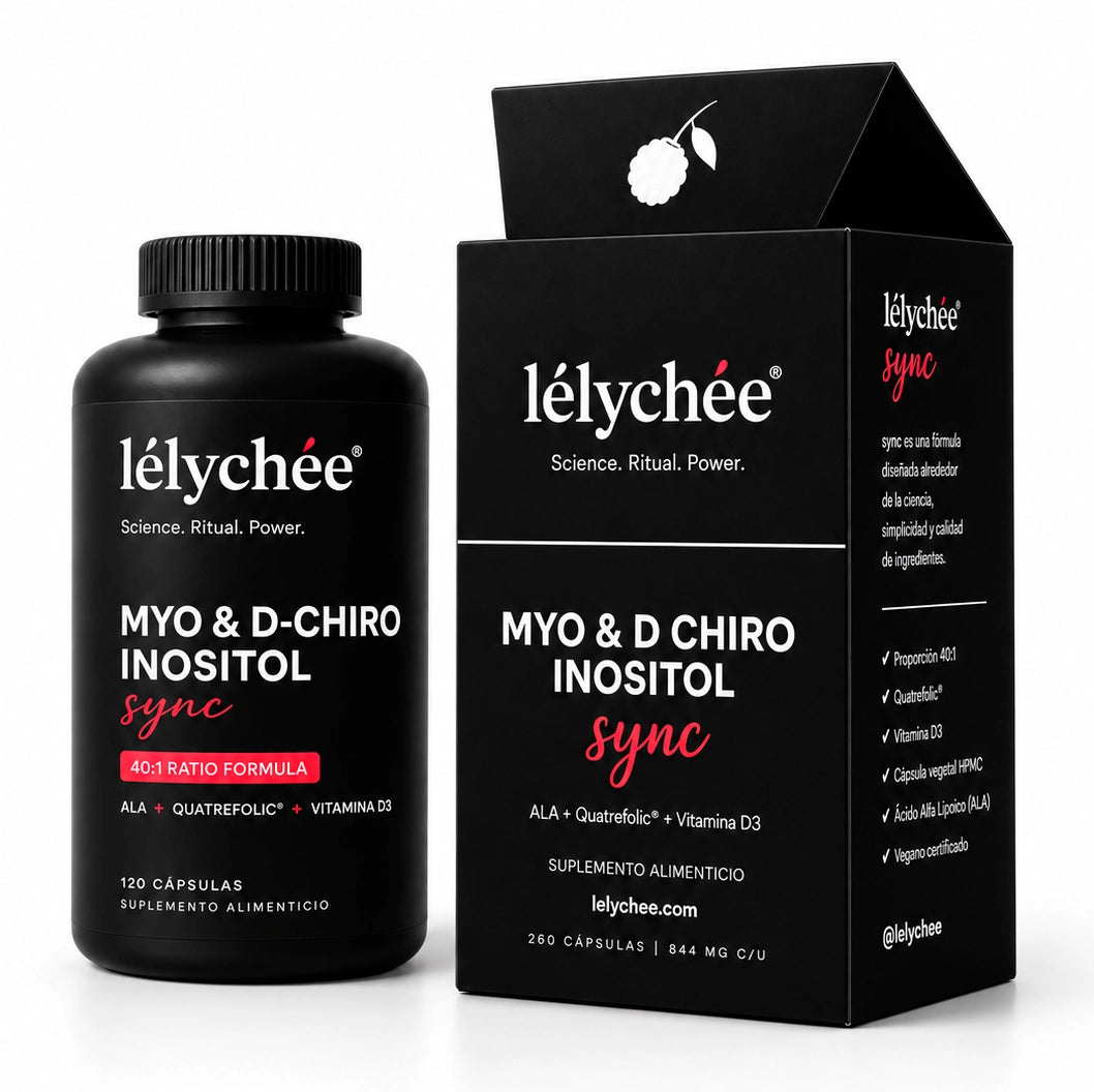 lélychée sync — frasco y caja